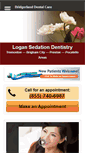 Mobile Screenshot of logansedationdentist.com